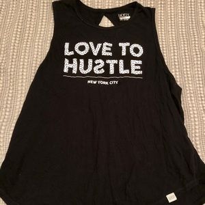 CottonOn Love to Hustle Graphic Sleeveless Singlet